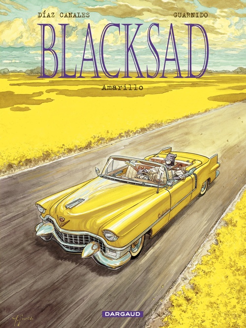 ebook cover of Blacksad - Tome 5 - Amarillo, by Juan Diaz canales, Juanjo Guarnido