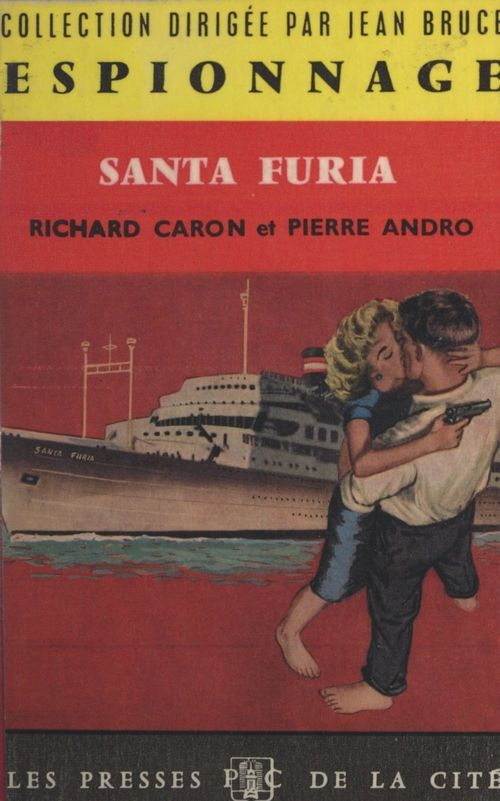 ebook cover of Santa Furia, by Pierre Andro, Richard Caron