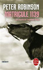ebook cover of Matricule 1139, by Peter Robinson