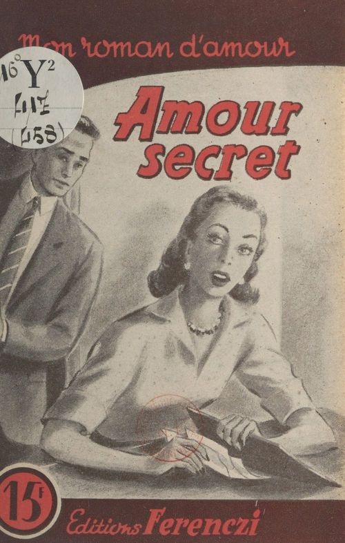 Couverture ebook de Amour secret, de Alex Peck