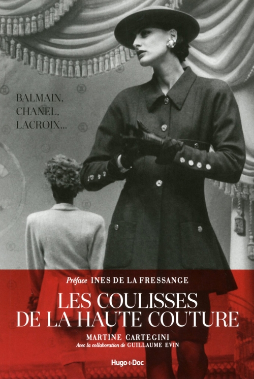 ebook cover of Les coulisses de la haute couture, by Martine Cartegini, Guillaume Evin