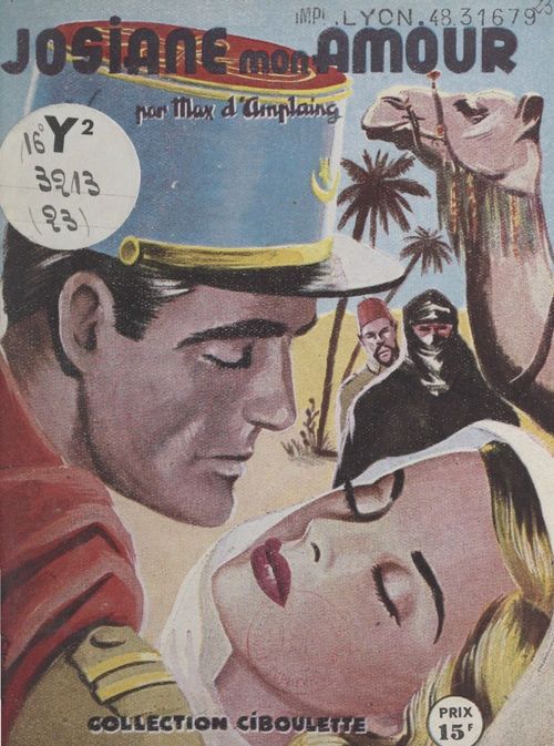ebook cover of Josiane mon amour, by Max D'Amplaing