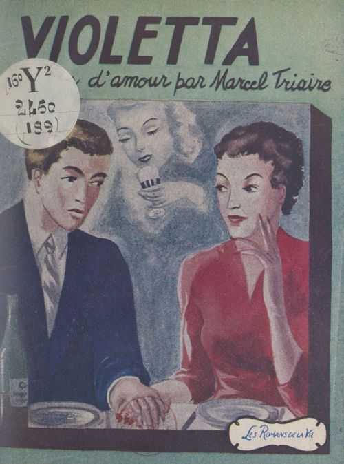 ebook cover of Violetta, by Marcel Triaire