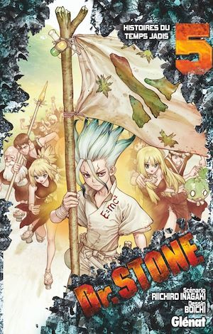 Couverture ebook de Dr. Stone - Tome 05, de Riichirô Inagaki, Boichi