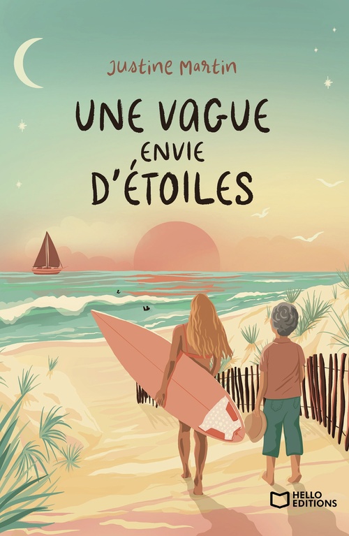 ebook cover of Une vague envie d'étoiles, by Justine Martin