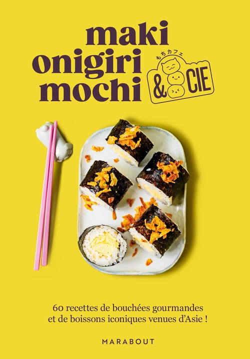 Couverture ebook de Maki, onigiri, mochi et cie, de Collectif