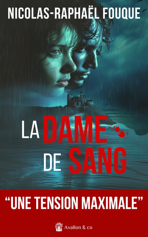 ebook cover of La dame de sang, by Nicolas-Raphaël Fouque