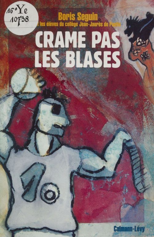 ebook cover of Crame pas les blases, by Boris Seguin