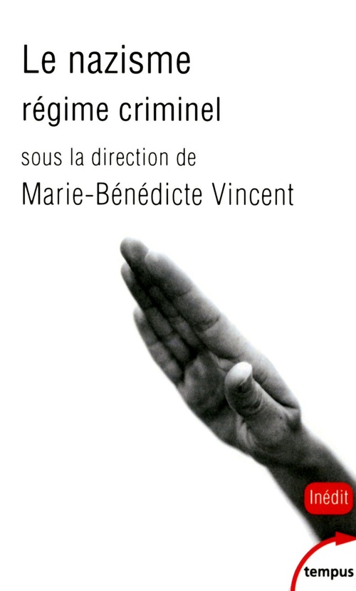 Couverture ebook de Le nazisme, régime criminel, de Marie-Bénédicte Vincent