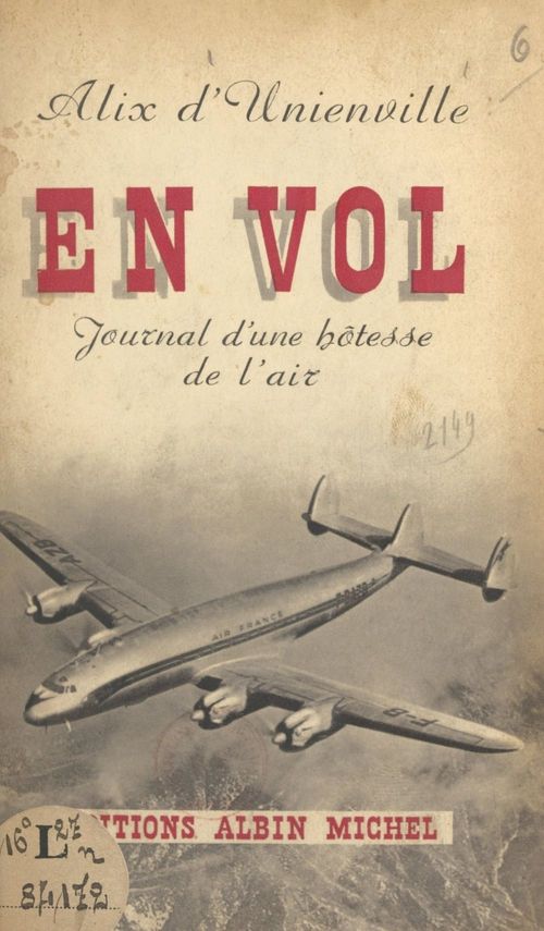 Couverture ebook de En vol, de Alix D'Unienville