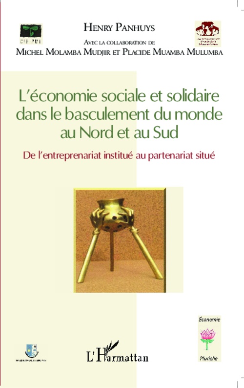 Couverture ebook de L'économie sociale et solidaire dans le basculement du monde, de Henry Panhuys