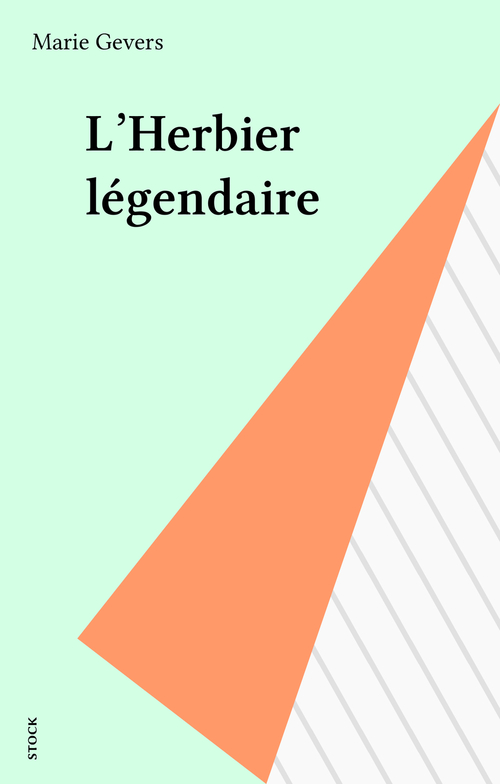 Couverture ebook de L'Herbier légendaire, de Marie Gevers