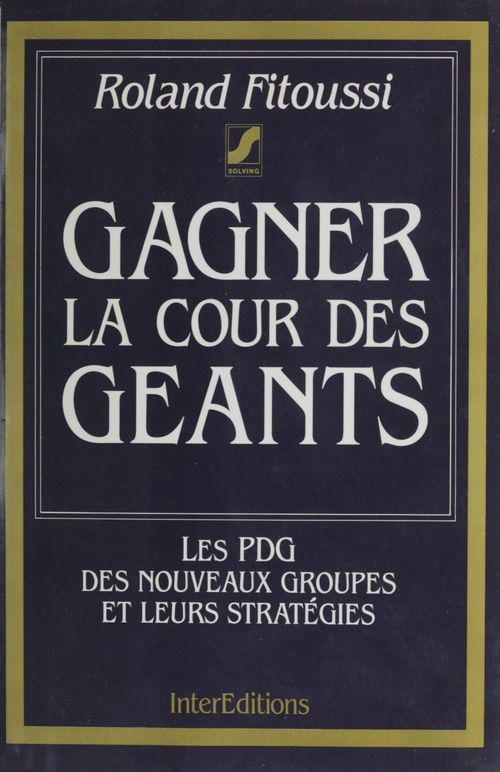 ebook cover of Gagner la cour des géants, by Roland Fitoussi