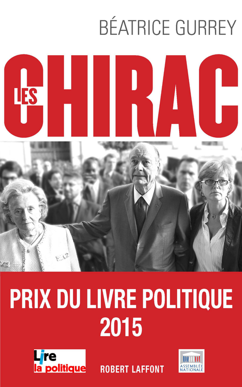 Couverture ebook de Les Chirac, de Béatrice Gurrey