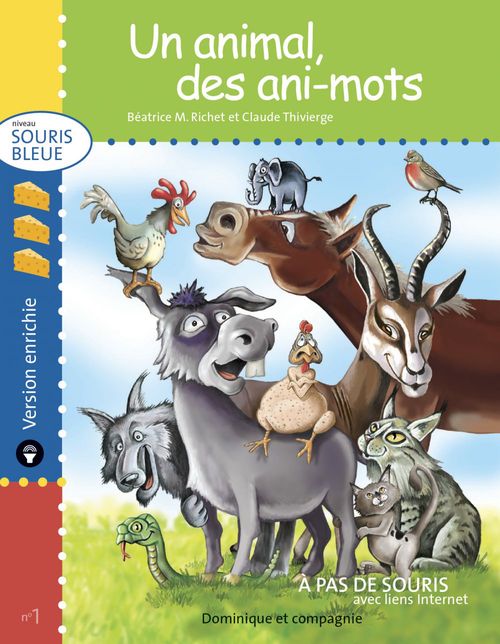 ebook cover of Un animal, des ani-mots - version enrichie, by Béatrice m. Richet