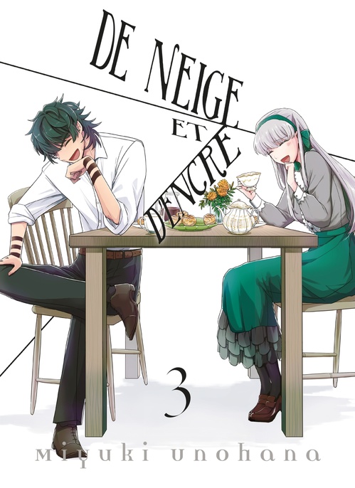 Couverture ebook de De neige et d'encre T03, de Miyuki Unohana