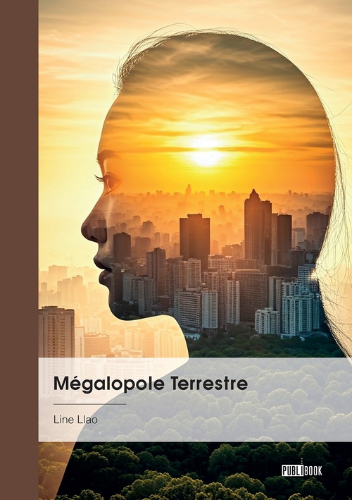 Couverture ebook de Mégalopole Terrestre, de Line Llao