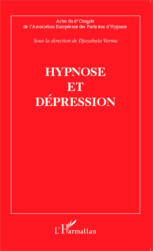 Couverture ebook de Hypnose et dépression, de Djayabala Varma