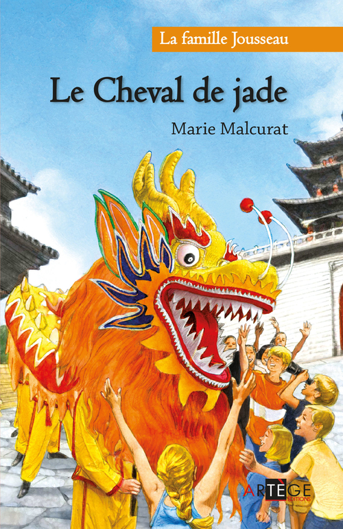 Couverture ebook de La Famille Jousseau. Le Cheval de Jade, de Marie Malcurat