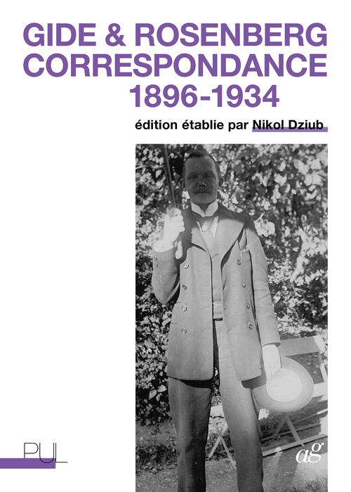 Couverture ebook de André Gide & Fédor Rosenberg, de Nikol Dziub