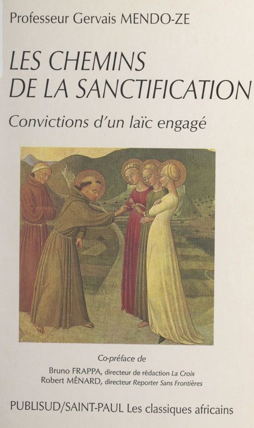 Couverture ebook de Les chemins de la sanctification, de Gervais Mendo ze