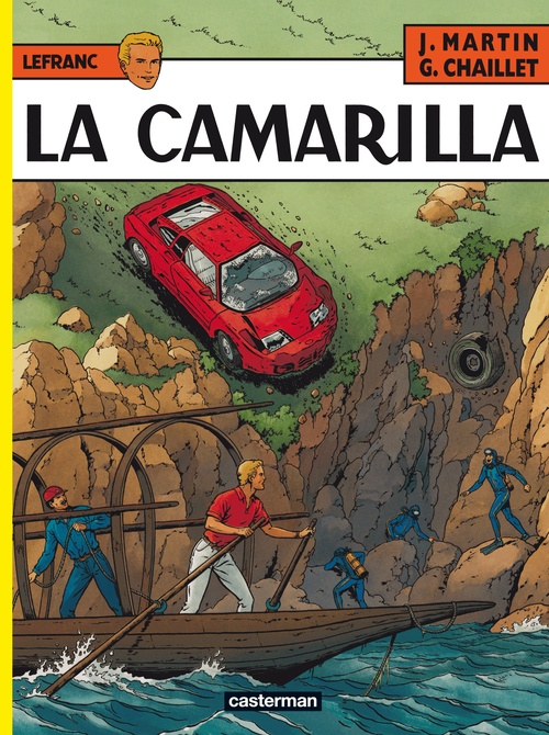 Couverture ebook de Lefranc (Tome 12) - La Camarilla, de Gilles Chaillet, Jacques Martin