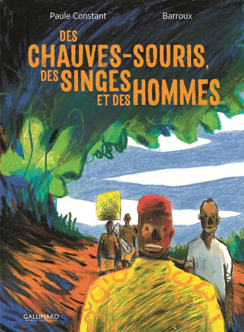 Couverture ebook de Des chauves-souris, des singes et des hommes, de Barroux, Paule Constant