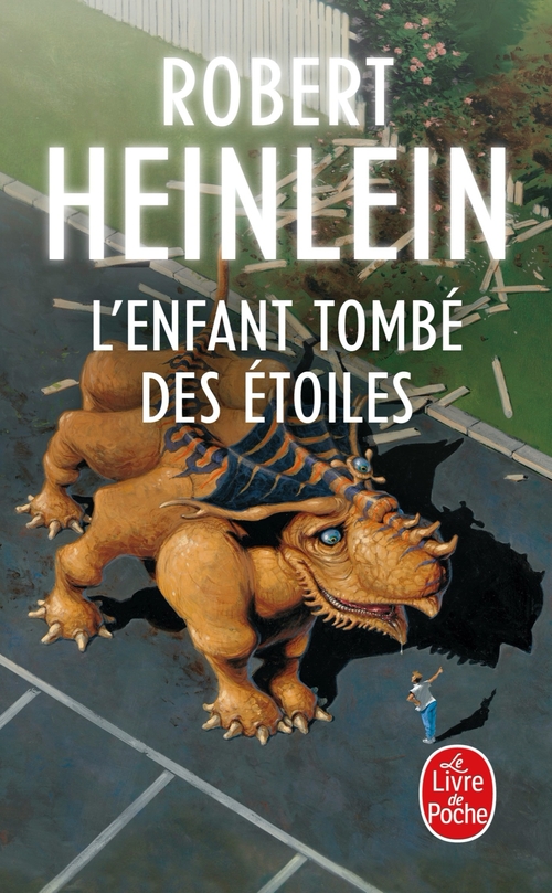 ebook cover of L'Enfant tombé des étoiles, by Robert Heinlein