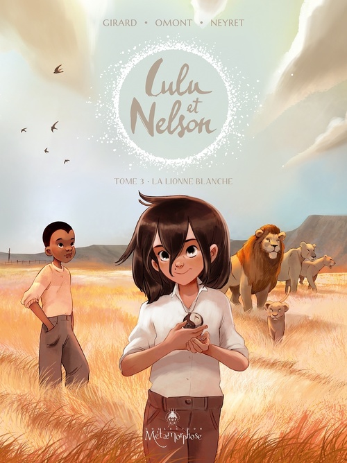 ebook cover of Lulu et Nelson T03 - La Lionne blanche, by CHARLOTTE GIRARD