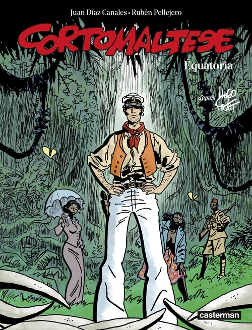 Couverture ebook de Corto Maltese (Tome 14) - Équatoria, de Juan Diaz canales, Ruben Pellejero