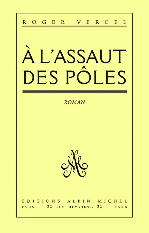 ebook cover of A l'assaut des pôles, by Roger Vercel