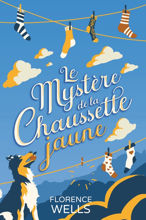 ebook cover of Le Mystère de la chaussette jaune, by Florence Wells