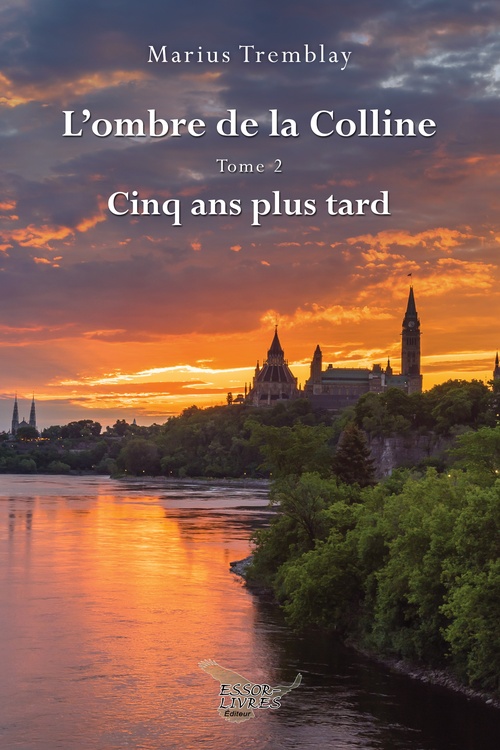 Couverture ebook de L'ombre de la Colline tome 2, de Marius Tremblay