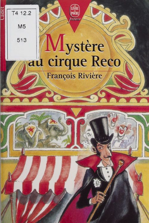 ebook cover of Mystère au cirque Reco, by Riviere-F