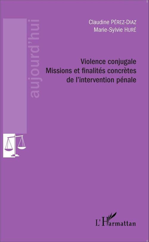 ebook cover of Violence conjugale, by Marie-Sylvie Hure, Claudine Pérez-diaz