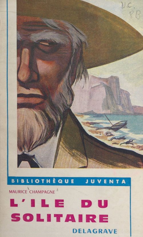Couverture ebook de L'île du solitaire, de Maurice Champagne
