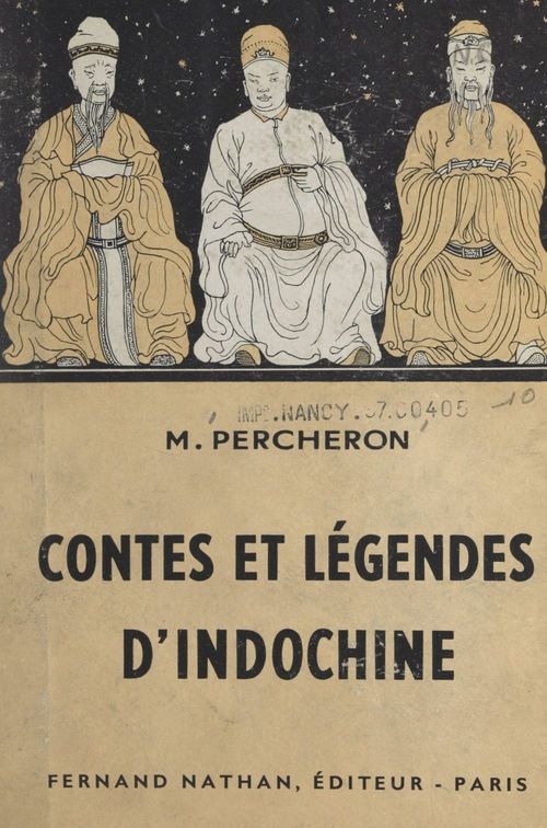 ebook cover of Contes et légendes d'Indochine, by Maurice Percheron