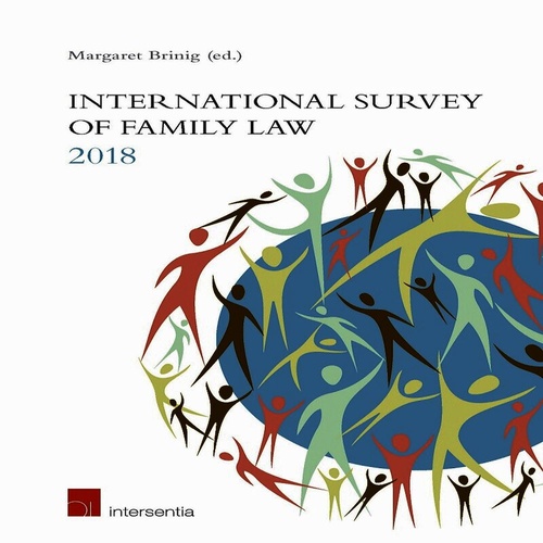 Couverture ebook de International Survey of Family Law 2018, de Margaret Brinig