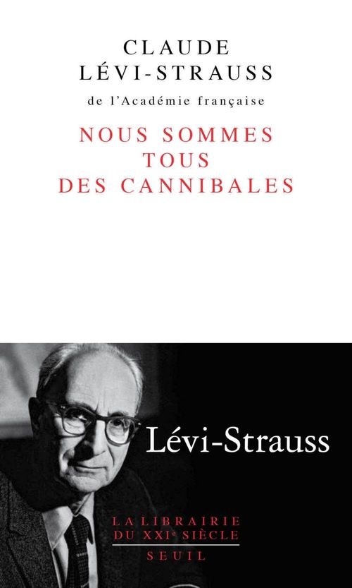 Couverture ebook de Nous sommes tous des cannibales, de Claude Lévi-Strauss