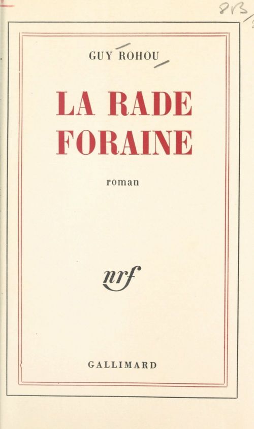 Couverture ebook de La rade foraine, de Guy Rohou