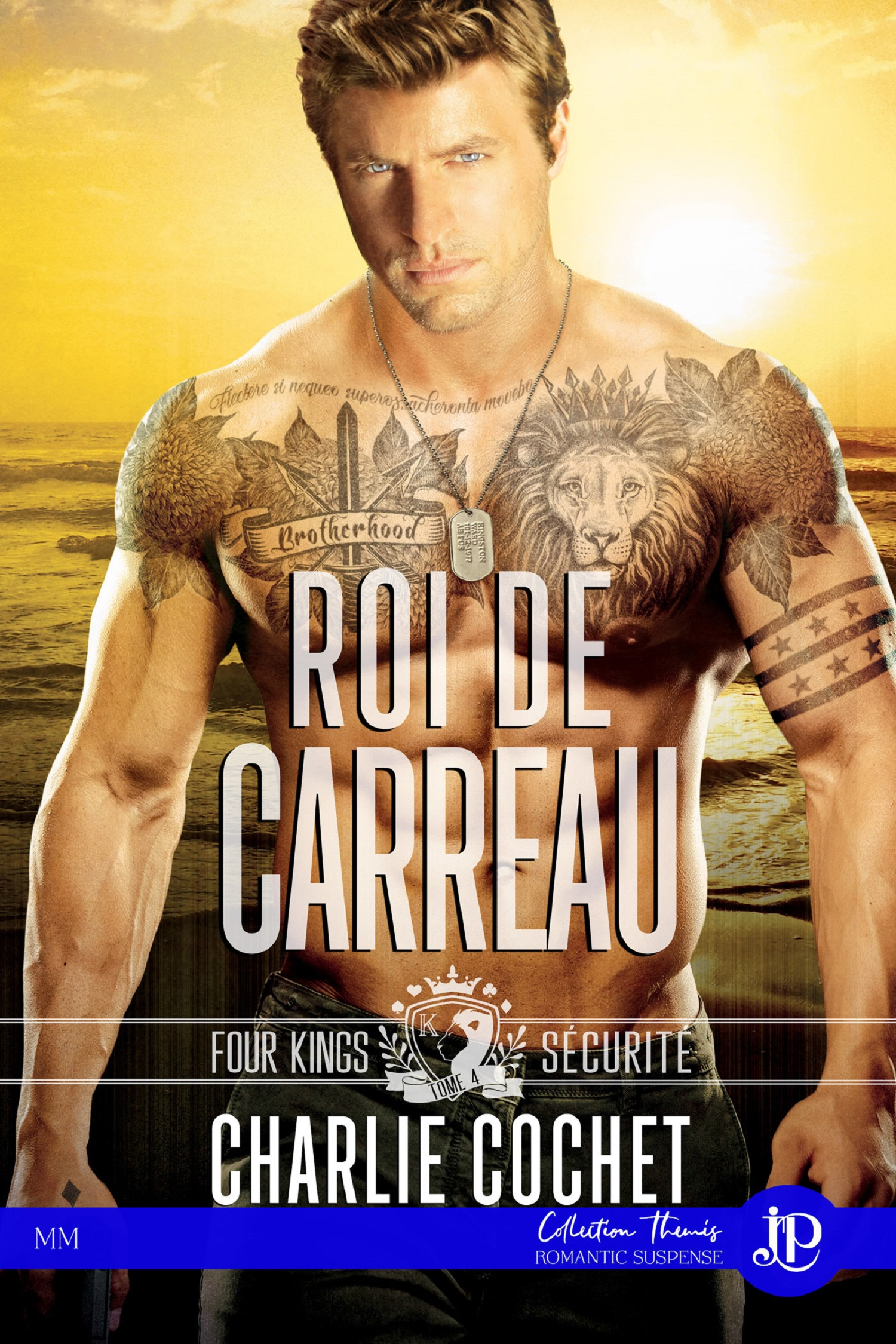 Couverture ebook de Roi de carreau, de Charlie Cochet