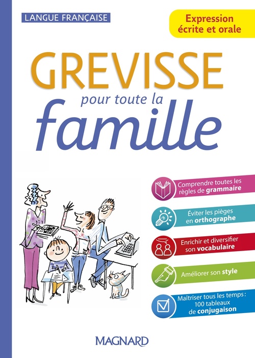 ebook cover of Grevisse pour toute la famille, by Jean-Christophe PELLAT, Ariane Carrère, Marie Lammert