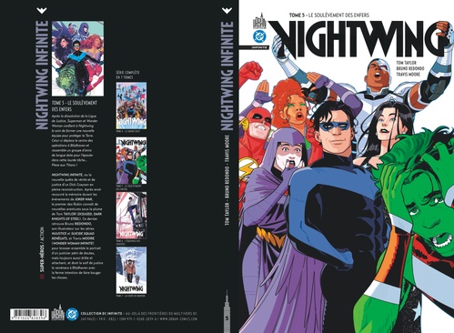 ebook cover of Nightwing Infinite tome 5, by Tom Taylor
