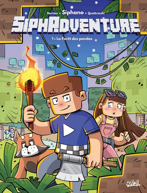 ebook cover of Siphadventure T01 - La forêt des pandas, by Jean-Christophe Derrien