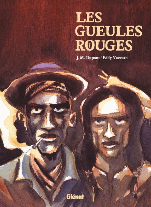 ebook cover of Les Gueules Rouges, by Eddy Vaccaro