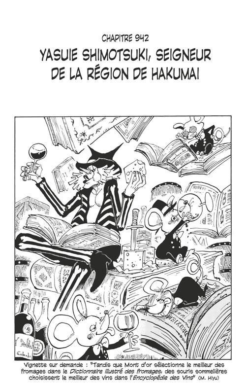 ebook cover of One Piece édition originale - Chapitre 942, by Eiichiro Oda