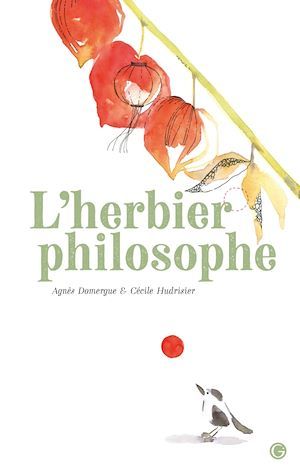 Couverture ebook de L'herbier philosophe, de Agnès Domergue