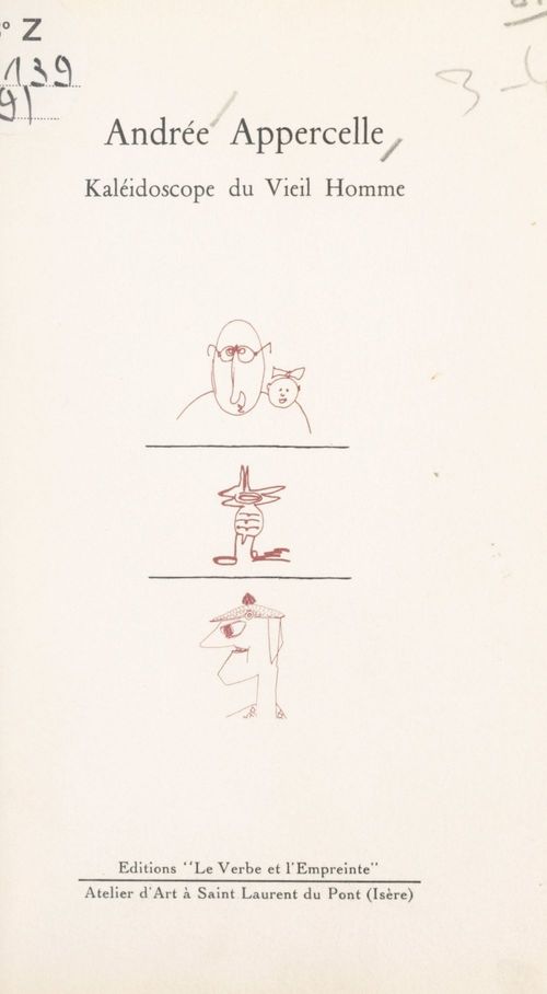 ebook cover of Kaléidoscope du vieil homme, by Andree Appercelle