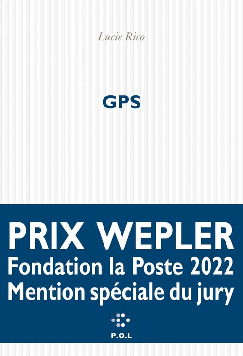 Couverture ebook de GPS, de Lucie Rico