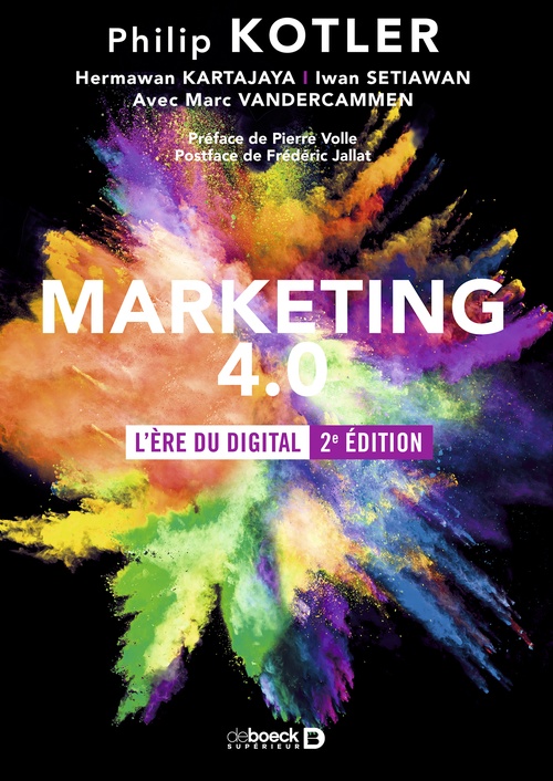 ebook cover of Marketing 4.0, by Philip Kotler, Iwan Setiawan, Hermawan Kartajaya, Marc Vandercammen